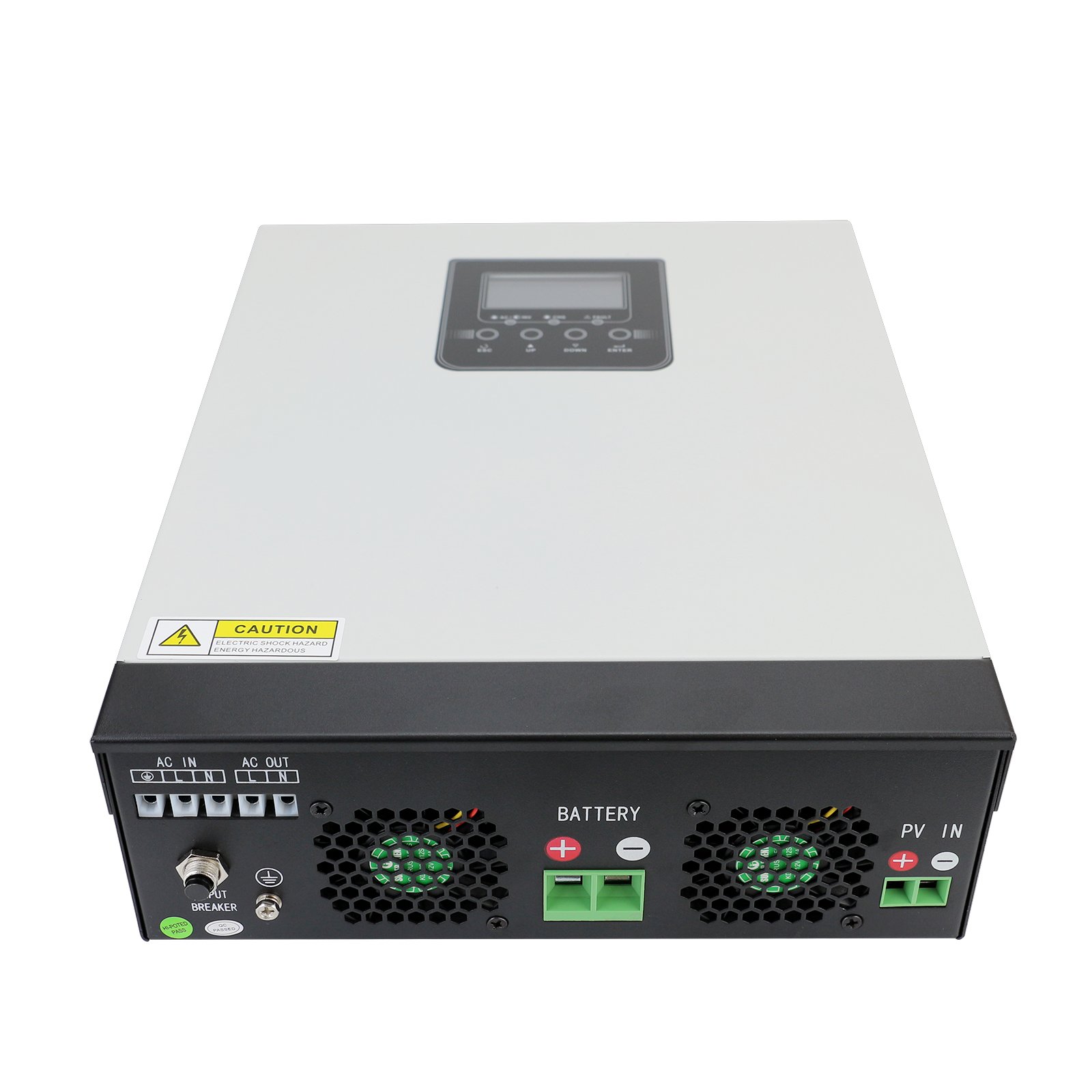 3KVA 2.4KW 24V DC 220V AC Output Pure Sine Wave Hybrid Solar Power Inverter with 50A MPPT Solar Inverter