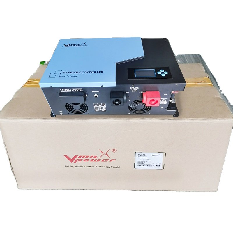 Vmaxpower Solar Hybrid Inverter Hybrid 3KW 5KW 7KW 8KW 10KW 12KW Storage Solar Hybrid Hybrid Inverter with Battery
