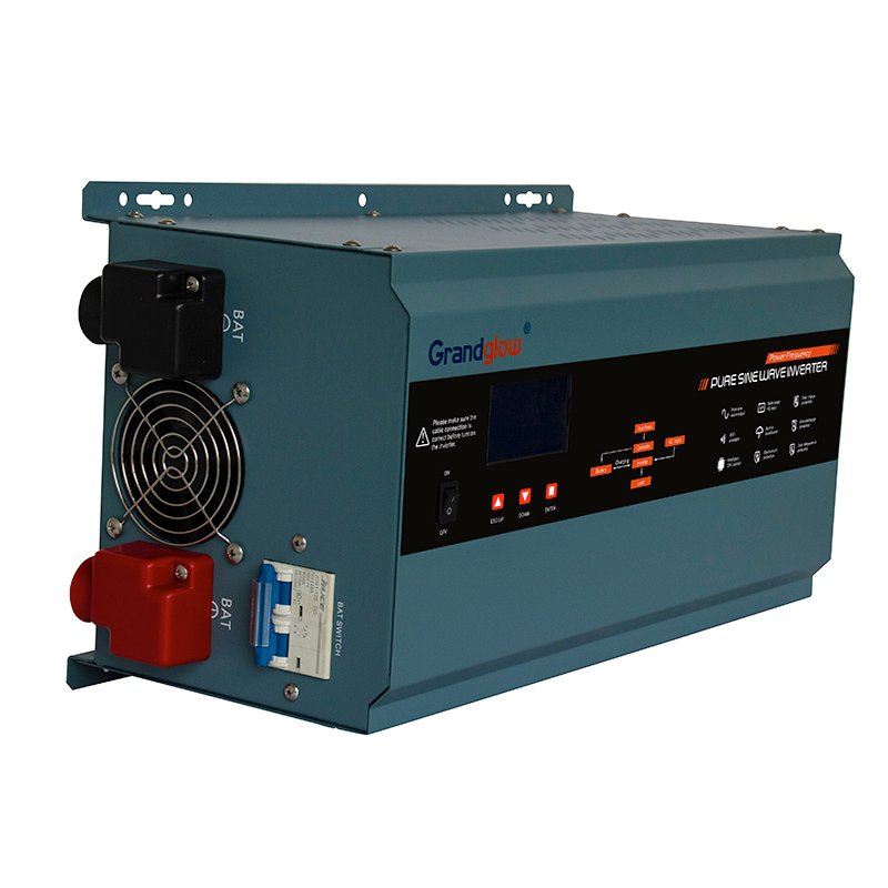 6KW Pure Sine Wave Hybrid Solar Inverter With Built-in MPPT 6KW Solar Controller Charger solar inverter with MPPT