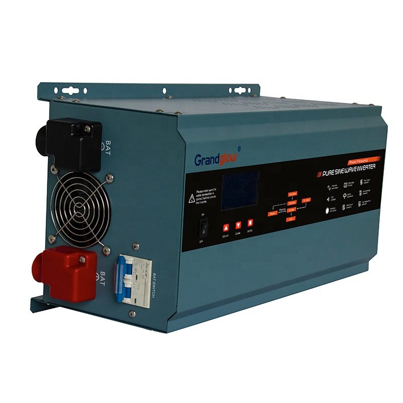 6KW Pure Sine Wave Hybrid Solar Inverter With Built-in MPPT 6KW Solar Controller Charger solar inverter with MPPT