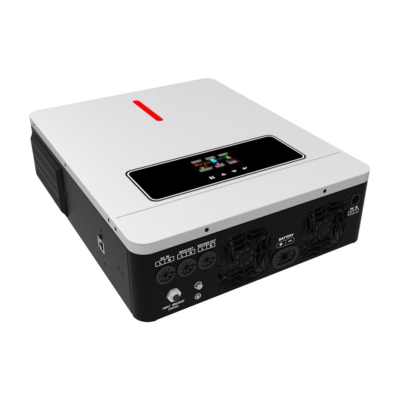 On grid off grid 3.6KW 4.2KW 6.2KW Dual output solar inverter High PV input voltage range 90~450VDC MPPT charge controller