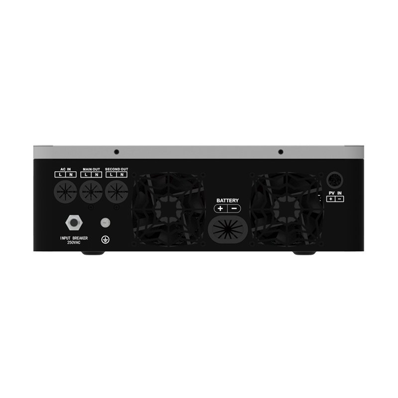 On grid off grid 3.6KW 4.2KW 6.2KW Dual output solar inverter High PV input voltage range 90~450VDC MPPT charge controller