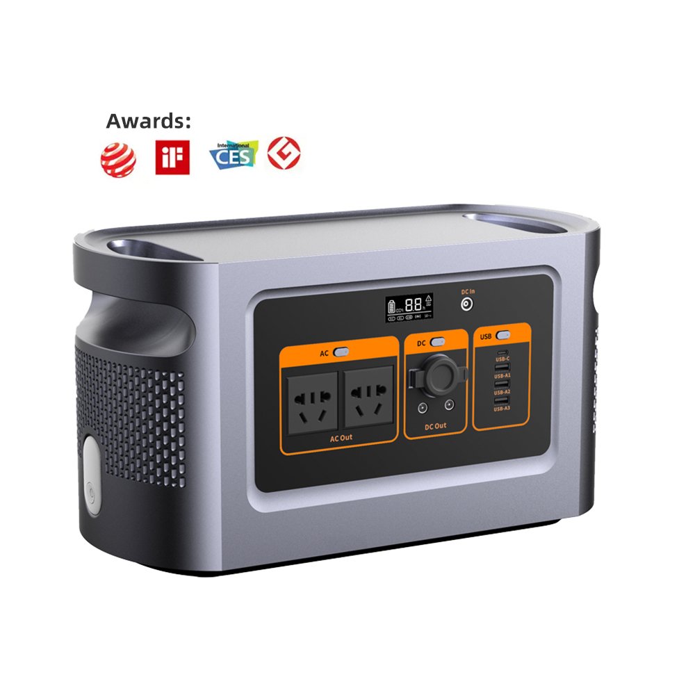 Lifepo4 Battery Cheap Price Portable Energy Storage Generator 1200W Solar Inverter Portable Power Station