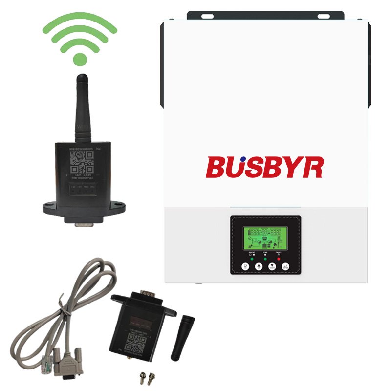 Busbyr BS4 Plus 1.6kw 3kw Commercial solar Power inverter With Android App
