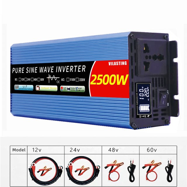 110v DC To AC Portable Power Converter Car Solar Inverters USB Voltage Transformer Auto Power Converter Car Inverter