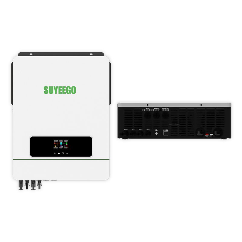 SUYEEGO 10.2KW MPPT 120A 500VDC PV Input 220VAC 48VDC 10200W All In One Hybrid Solar Inverte