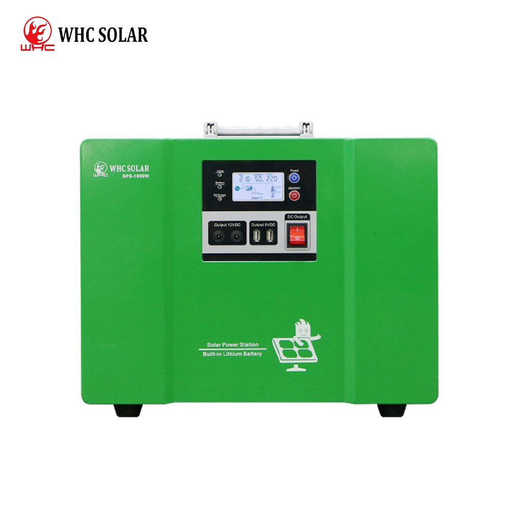 WHC SOLAR 1KW Home Solar Power Systems Kit Panel Generator All In One Solar Energy Systems