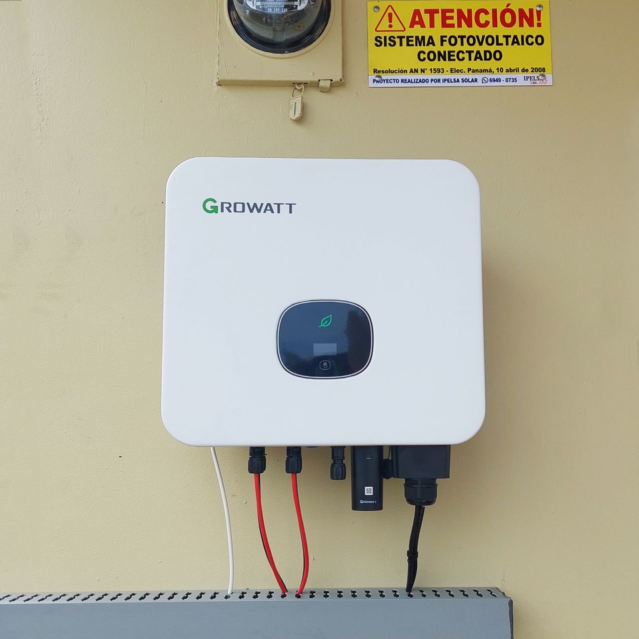 EU Stock Growatt Inverter 5KW Solar Energy System Inverter On-Grid High Quality Grid-tied Solar Inverter for Home Solar Inverer