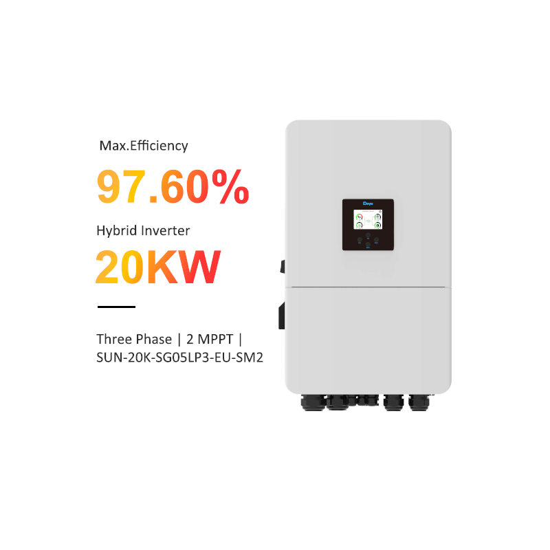 SUN-20K-SG05LP3-EU-SM2 20Kw Solar Inverter Solar Power System for Home 3 Phase Hybrid Inverter