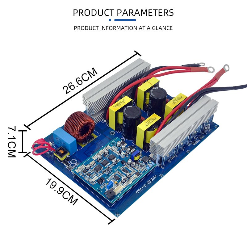 FCHAO 2.5KW Power Station DIY Parts For RV Solar Panel System ODM OEM Manufacturer Inverter Board Factory Wholesale LCD Screen