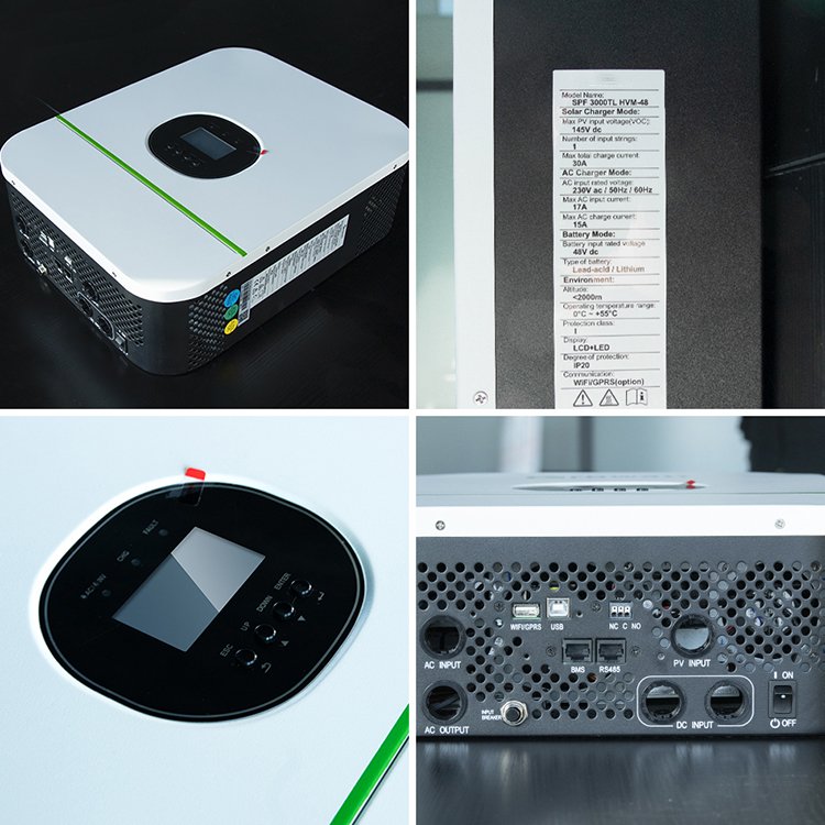 Off Grid 5kw Spf 5000es Inverter Price Low Frequency High Quality Inverter For Solar Panels System