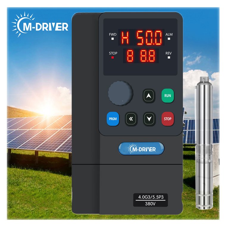 2.2kw 3Hp Solar Water Pump Inverter DC AC 220v 380v MPPT Solar Inverter without Battery
