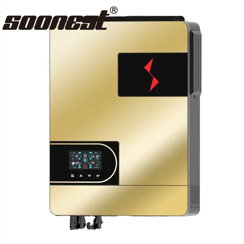 6.2kw Off Grid Solar Hybrid Inverter 48VDC 6200w Single Phase Solar Panel Inverter 4200w 48v 5.5kw