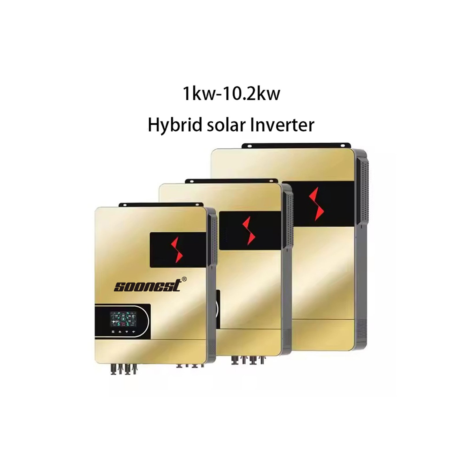 6.2kw Off Grid Solar Hybrid Inverter 48VDC 6200w Single Phase Solar Panel Inverter 4200w 48v 5.5kw