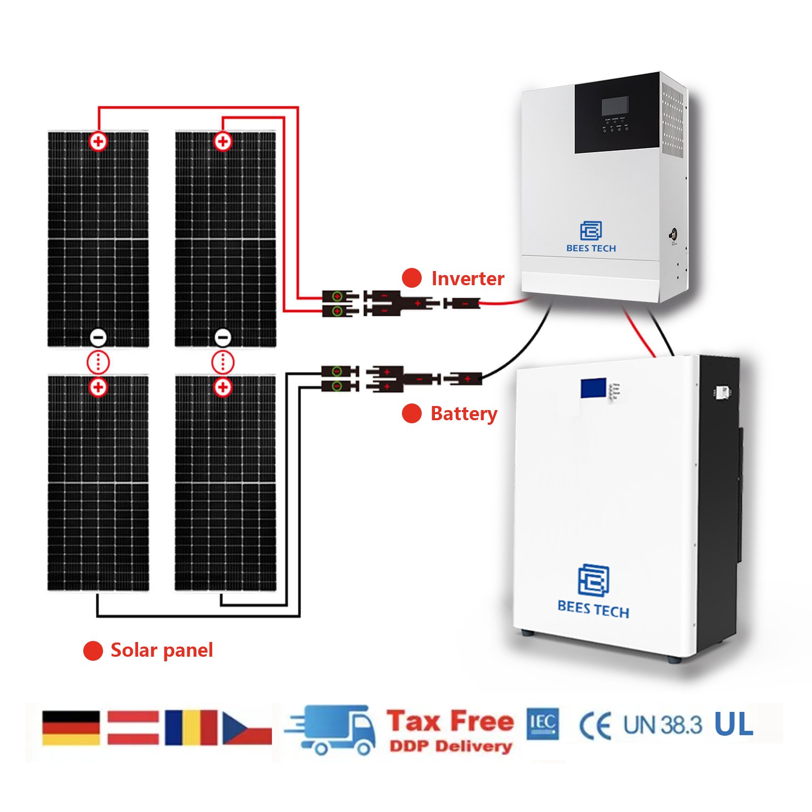 110V 210V 5kw solar inverter converters 5kwh 8kwh 10kwh hybrid solar inverters OFF Grid hybrid on grid inverter battery