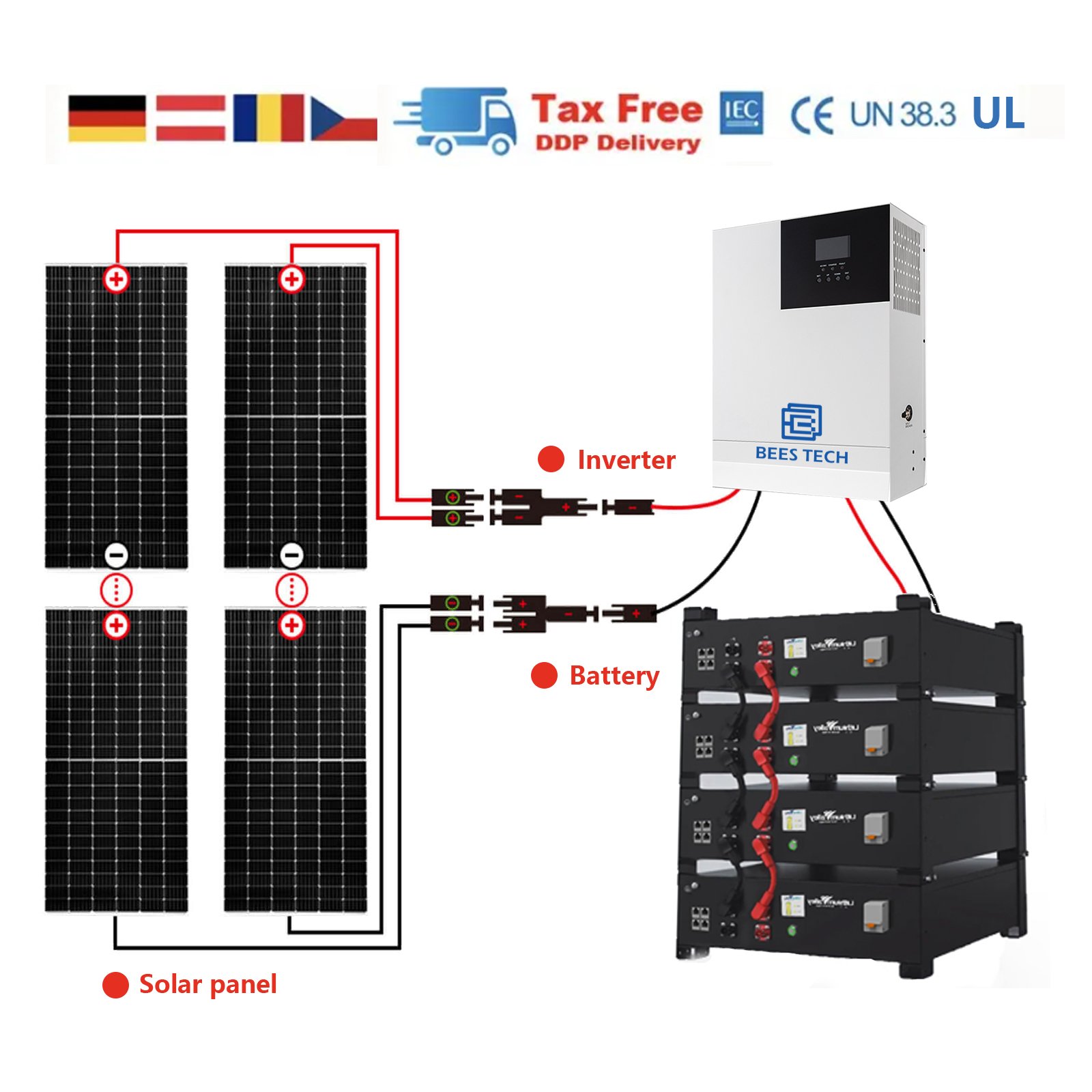 110V 210V 5kw solar inverter converters 5kwh 8kwh 10kwh hybrid solar inverters OFF Grid hybrid on grid inverter battery