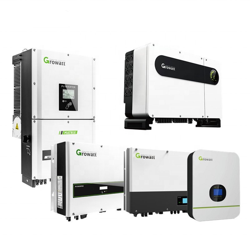 Growatt stock SPF 5000ES off grid storage inverter pure sine wave 3.5KW 5KW single-phase solar inverter 5kW 48V lithium battery
