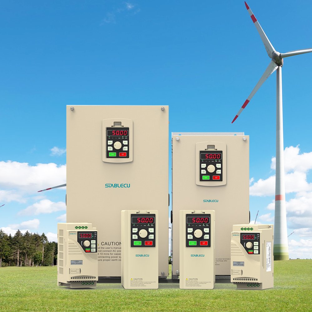 2.2KW 4KW 5.5KW to 400KW blower vfd 220v 380v single phase input Variable frequency inverter ac frequency converter