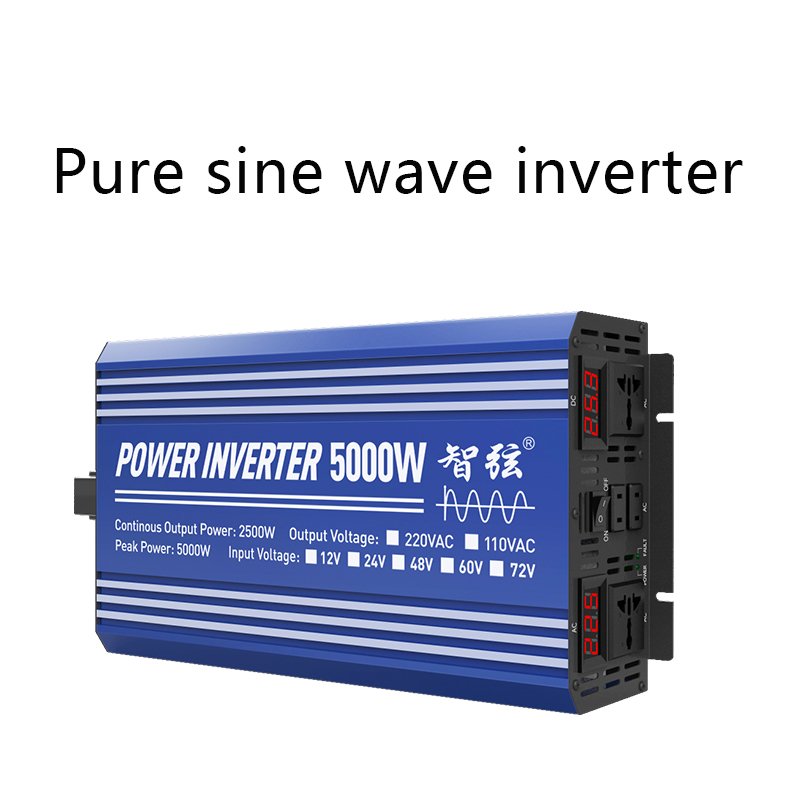 Hot selling Inverter 5000W DC 12V 24V 48V To AC 220V pure sine wave solar inverters