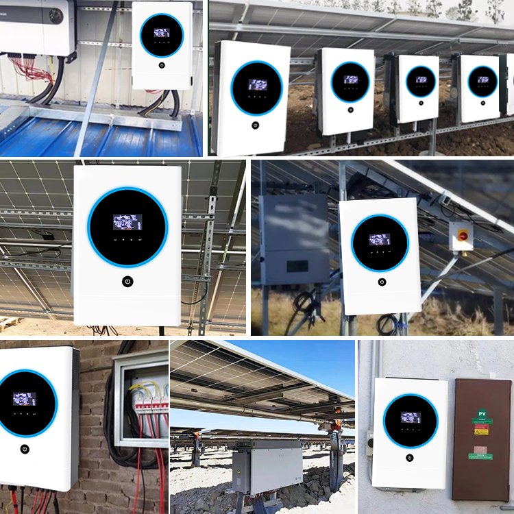 All In One With Batteries Off-grid Mppt 60a Hybrid 3 Phases 4 Kw 11kw Net Metering Solar Inverter 2 MPPT