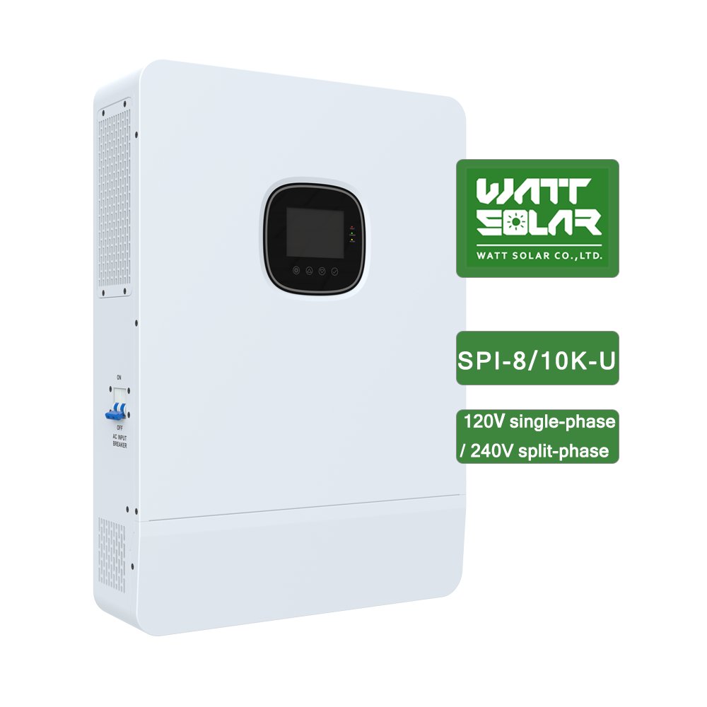 SPI-10K-U US Version 120v 240v Split Phase Off Grid Inverter Hybrid Inverter American Standard 8kW 10kW 48Vdc Solar Inverter