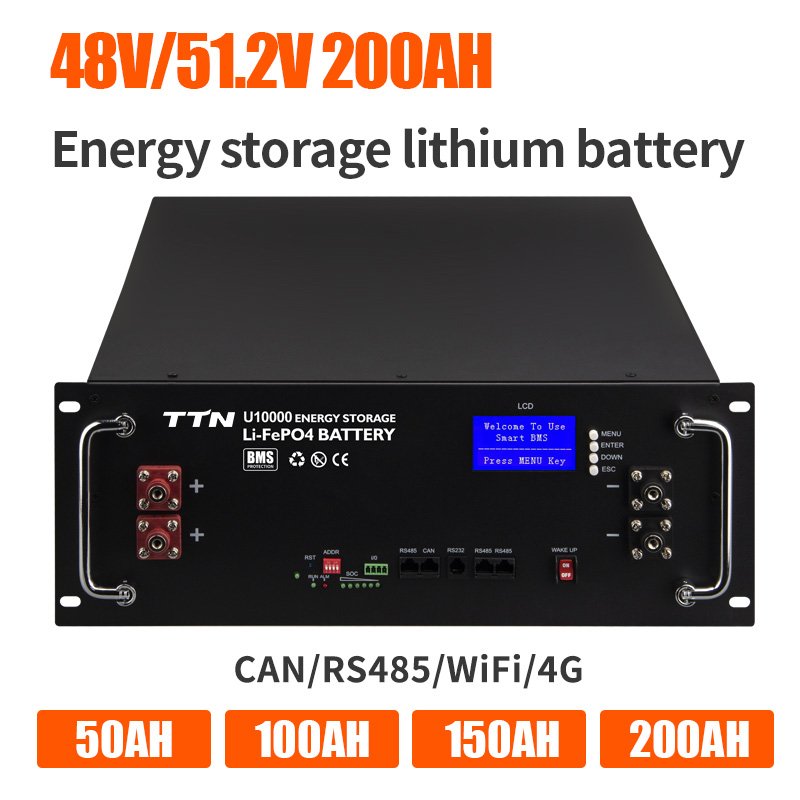China factory lithium solar battery 48V 10kwh 20Kwh 50Ah 100ah 150ah 200ah LiFePO4 solar system Lithium ion battery