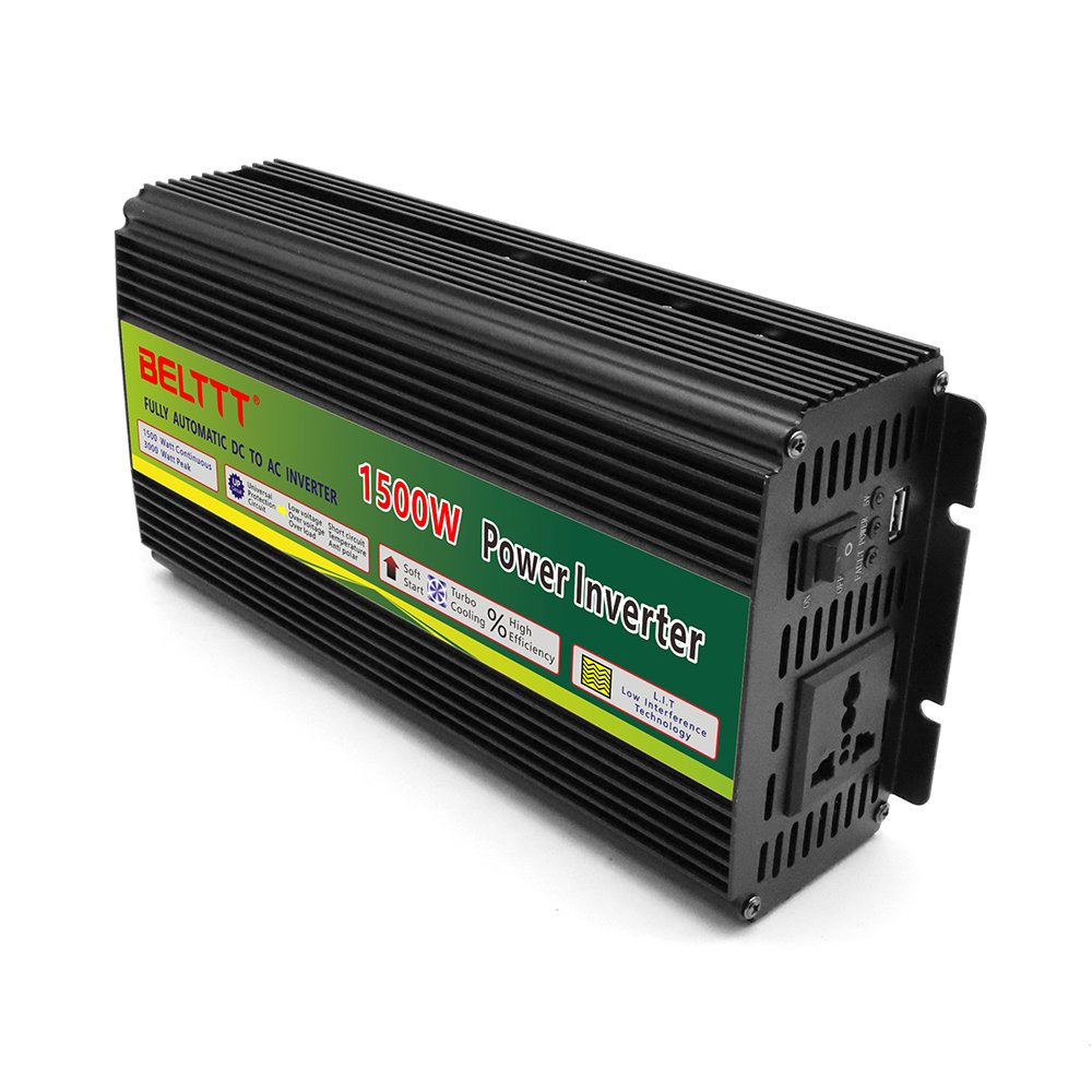 Solar Inverter 1500w 150watt 12V24V 48V 110V 220V dc to ac Power Inverter Modified Sine Wave Inversor Converter OEM Support