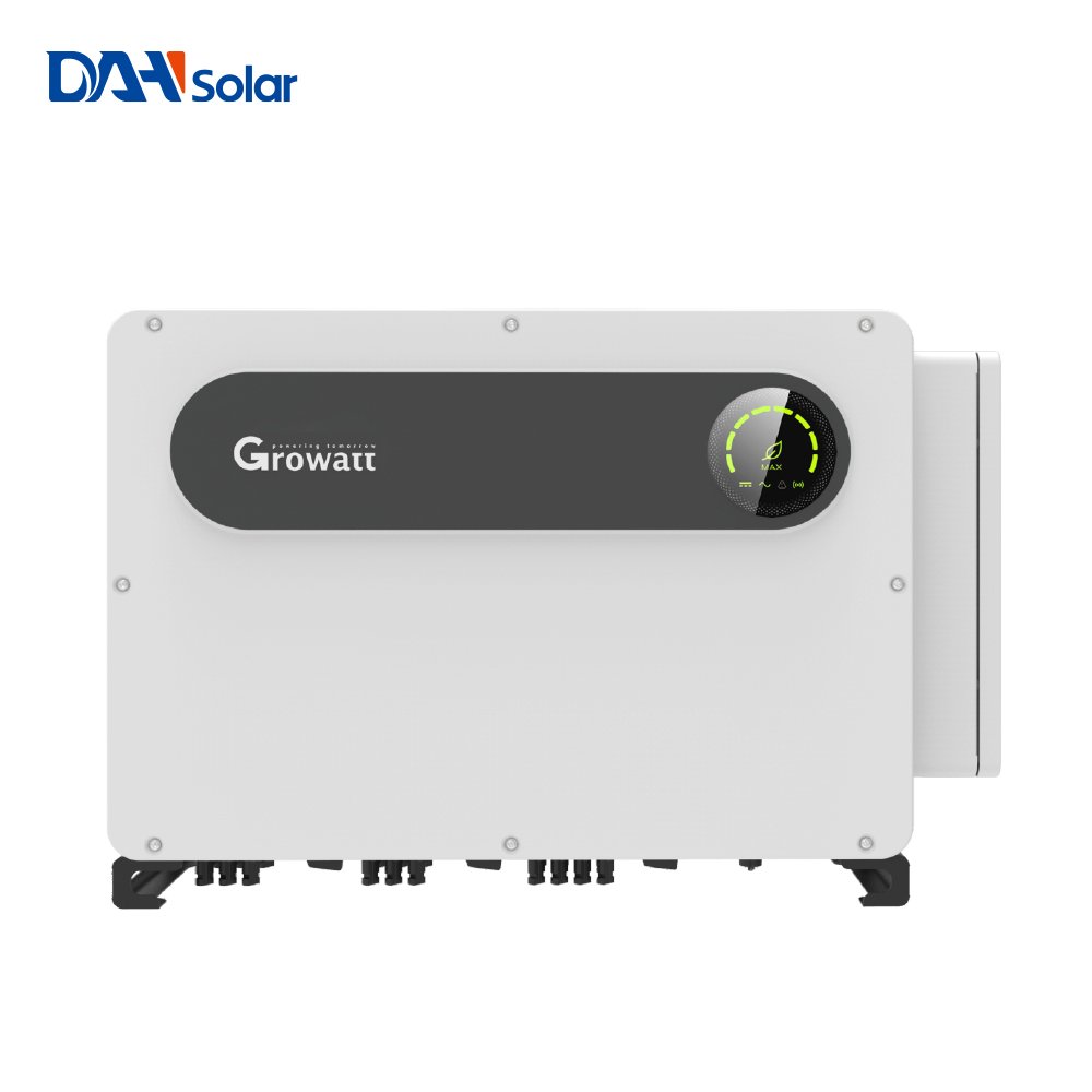 Growatt 8 MPPTs fusefree design MAX 100KTL3-X2 LV Grid Tied 100kw Inverter Solar Solar Inverter