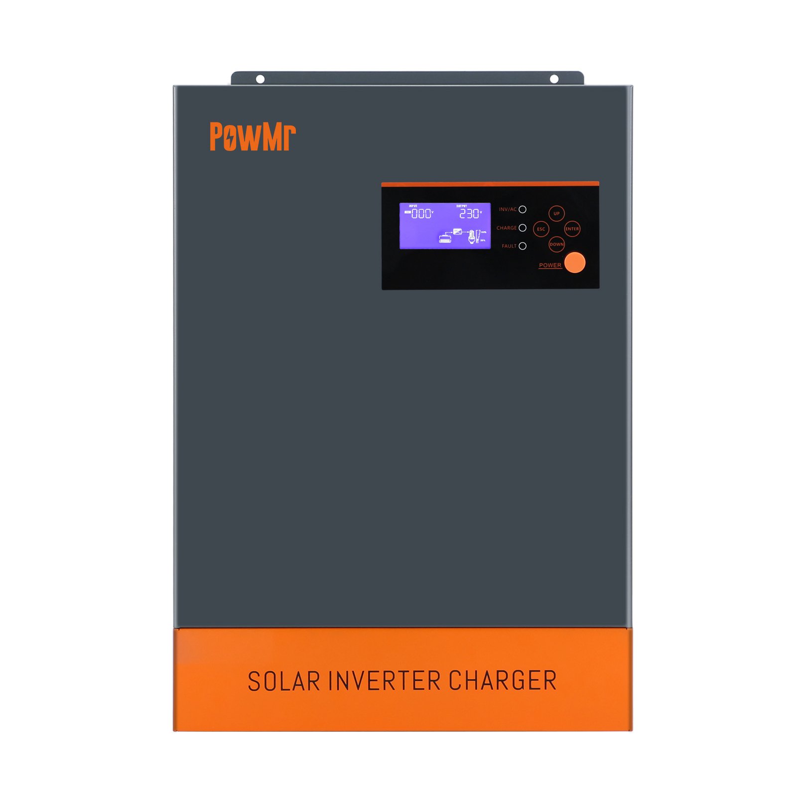 PowMr 5.5KW MPPT 100A 3Phase Hybrid Solar Inverter Lithium Battery Communication Function Parallel 12 Units Solar Inverter