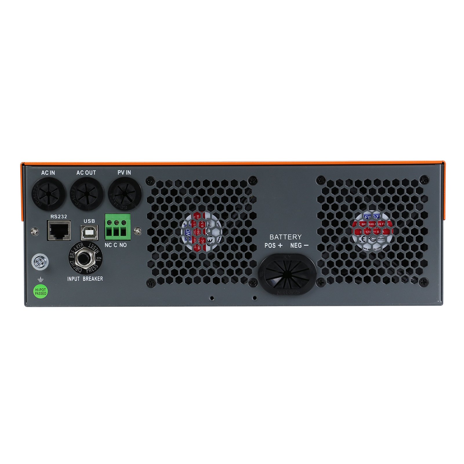 PowMr 5.5KW MPPT 100A 3Phase Hybrid Solar Inverter Lithium Battery Communication Function Parallel 12 Units Solar Inverter