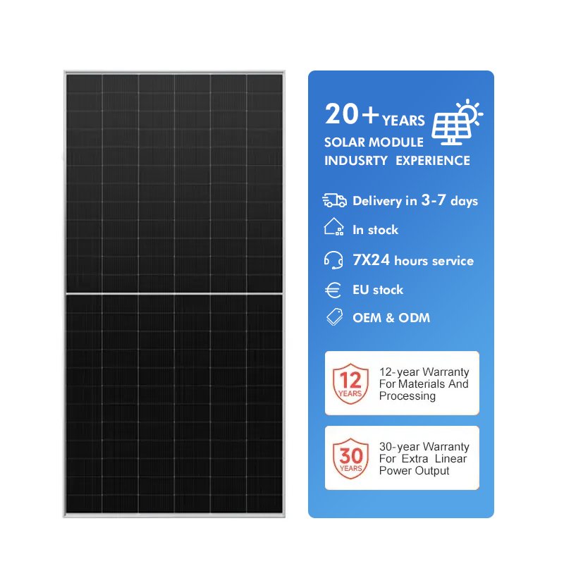 TOP 1 brand JA 560w 570w 580w N-Type Bifacial Double Glass High Efficiency Mono Module JAM72D40-580/GB pv power energy system