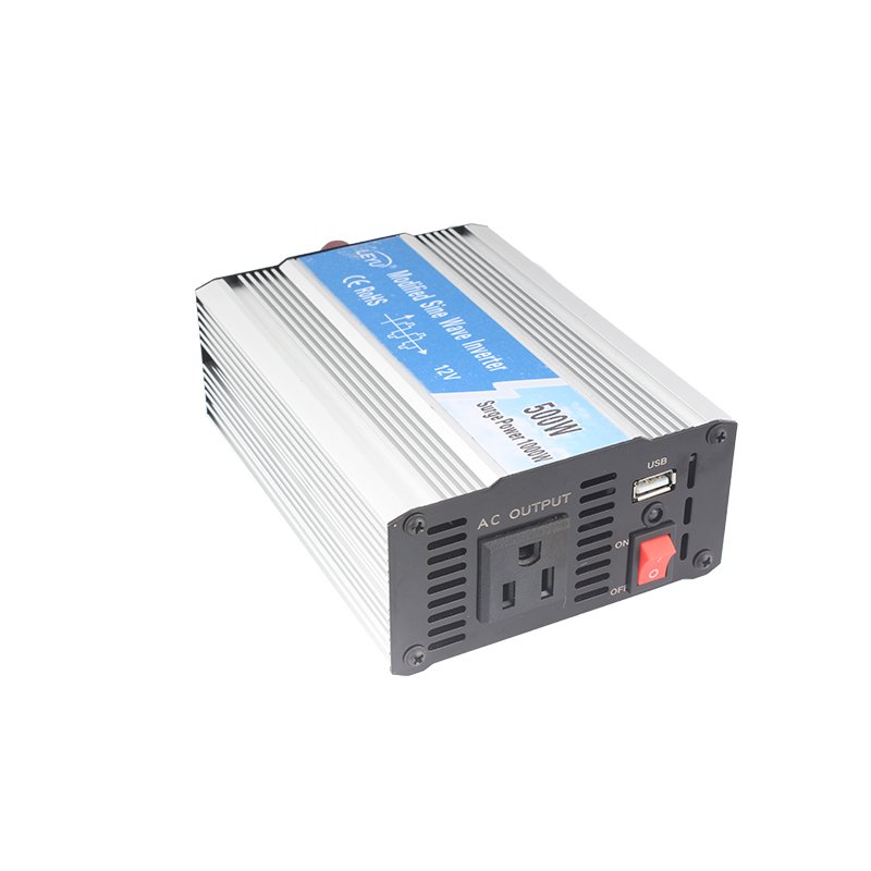 OPIM-500 DC to AC 500W modified sine wave 12V 24V 48V to 110V 220V solar inverter