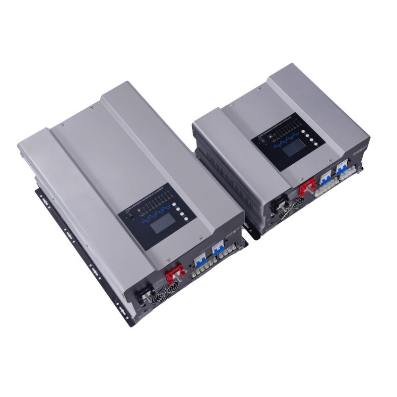 Low Frequency 8KW 10KW 12KW solar hybrid inverter 12000W DC 48V to 110V 220V MPPT solar charger 80A-200A