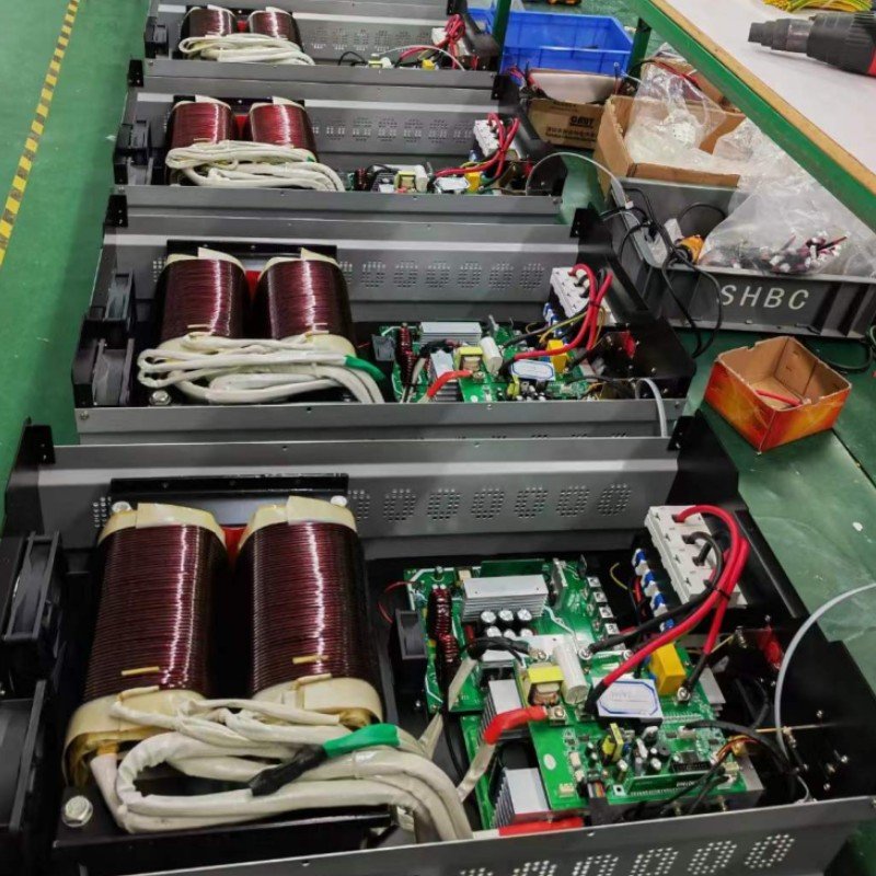 Low Frequency 8KW 10KW 12KW solar hybrid inverter 12000W DC 48V to 110V 220V MPPT solar charger 80A-200A