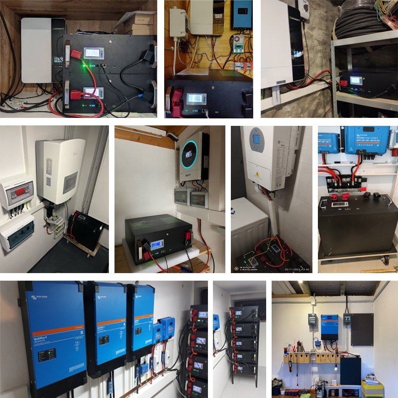 10 Years Warranty EU 51.2V 5Kwh Rack LFP AKKU Solar Inverter Lithium ion Energy Storage Battery Pack LiFePO4 48V 100Ah Battery