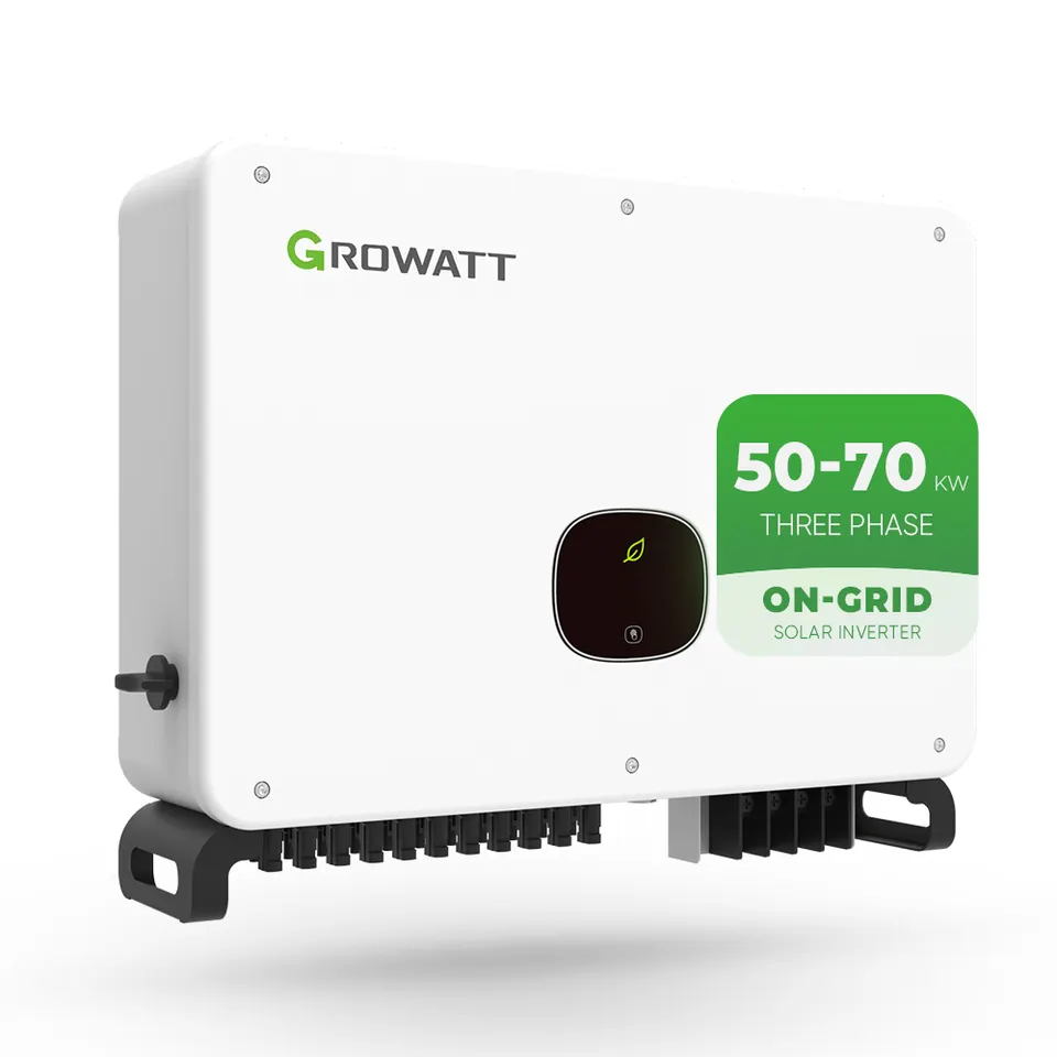 60kw 80kw 100kw Solar Inverter Price Growatt Mac 30-60ktl3-x Lv Series On Grid Grid Solar Power Inverter