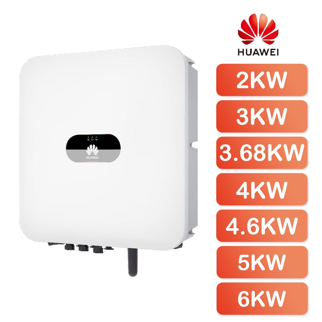 EU Stock Solar Inverters SUN2000-2/3/3.68/4/4.6/5/6KTL-L1 Single Phase Inverter with 10 Years Warranty Smart Energy Controller