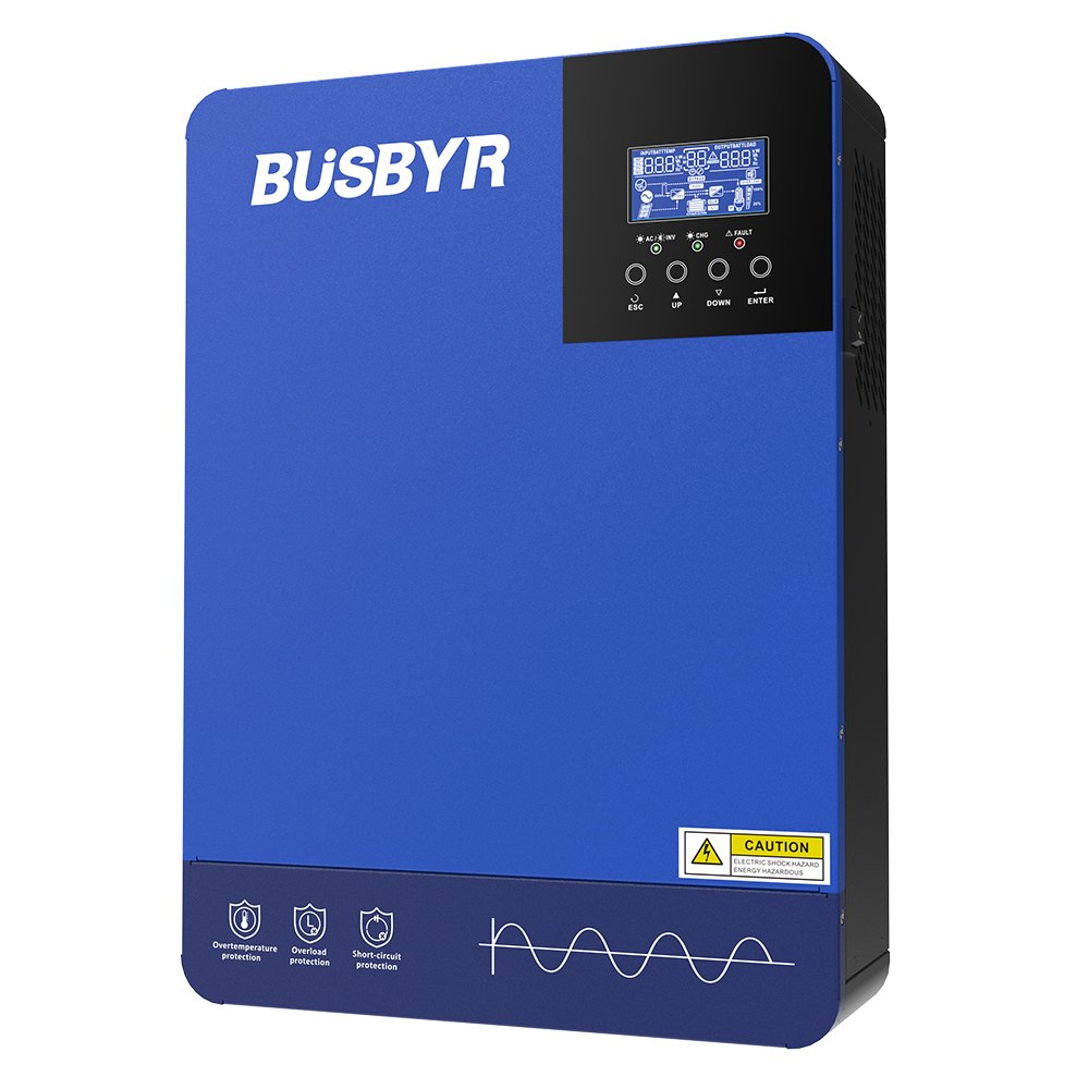 Busbyr PV Inverter 220VAC 48V Function 6200W off grid Solar inverter