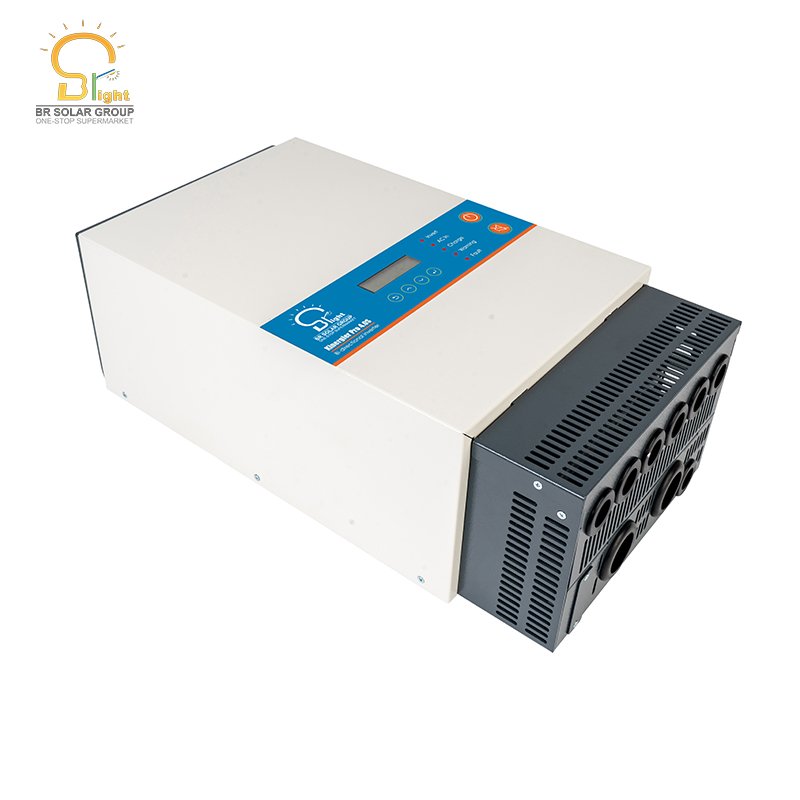 BR SOLAR ENERGY STORAGE SYSTEM 6KVA SOLAR INVERTER WIFI MAX 30KW Solar Power System