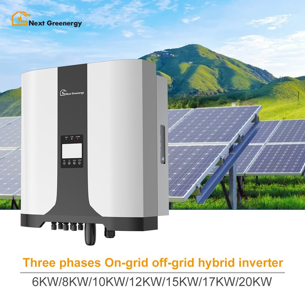 3phase energy storage low frequency home inverters 10KW 15KW 20KW on off grid mppt pure sine wave power hybrids solar inverters