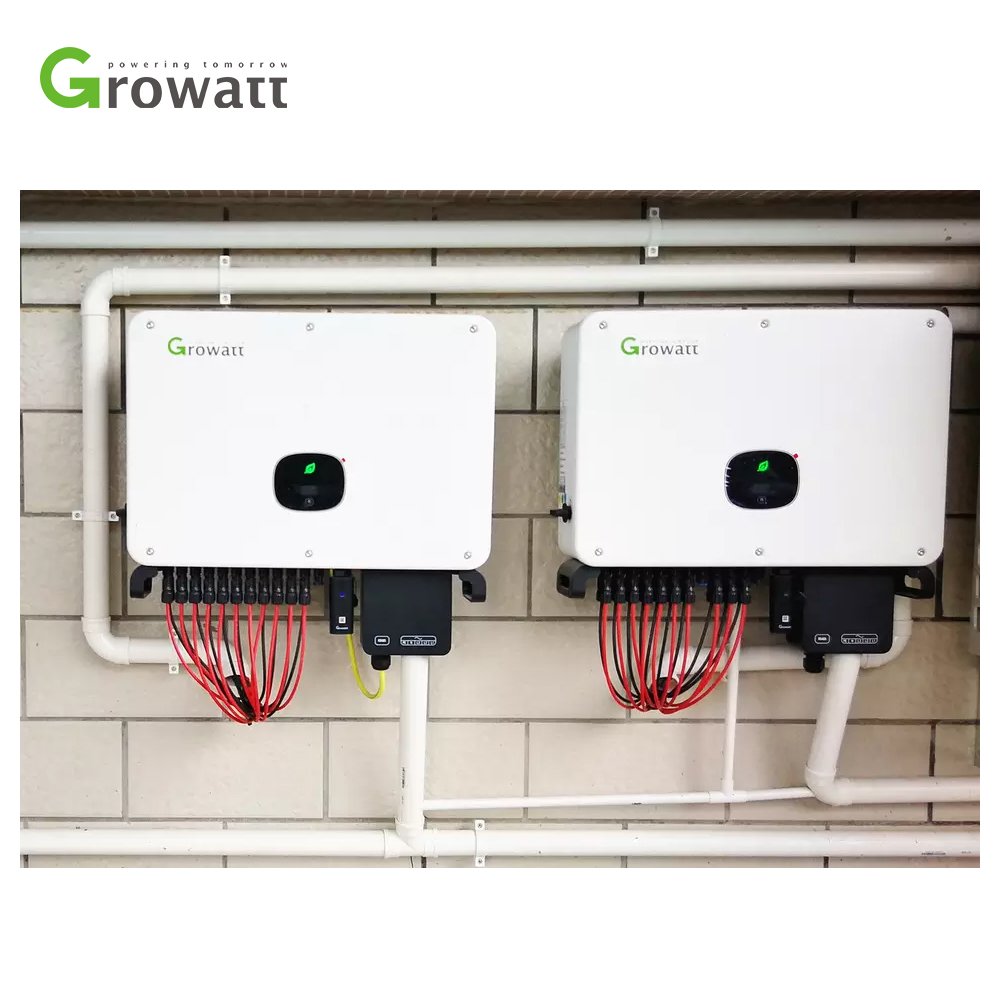 Growatt Inverter MAC 60kw High Frequency Hybrid Solar Inverter With MPPT Charge Controller On Off Grid Inverter Price//
