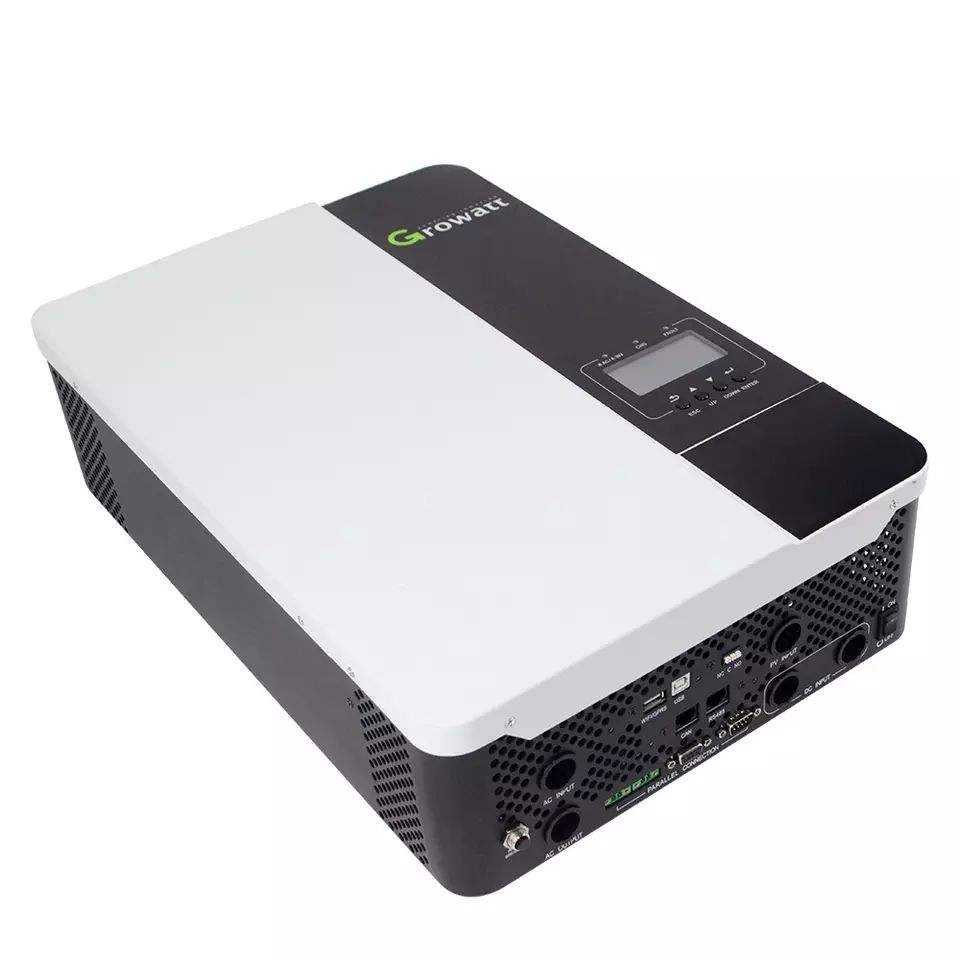 Growatt SPF 3500 ES DC/AC Inverters Single phase Off grid Energy Solar Inverter 48v 3500w Solar Hybrid Inverter