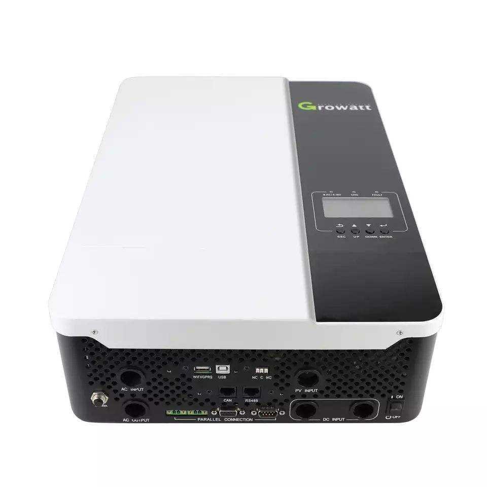 Growatt SPF 3500 ES DC/AC Inverters Single phase Off grid Energy Solar Inverter 48v 3500w Solar Hybrid Inverter