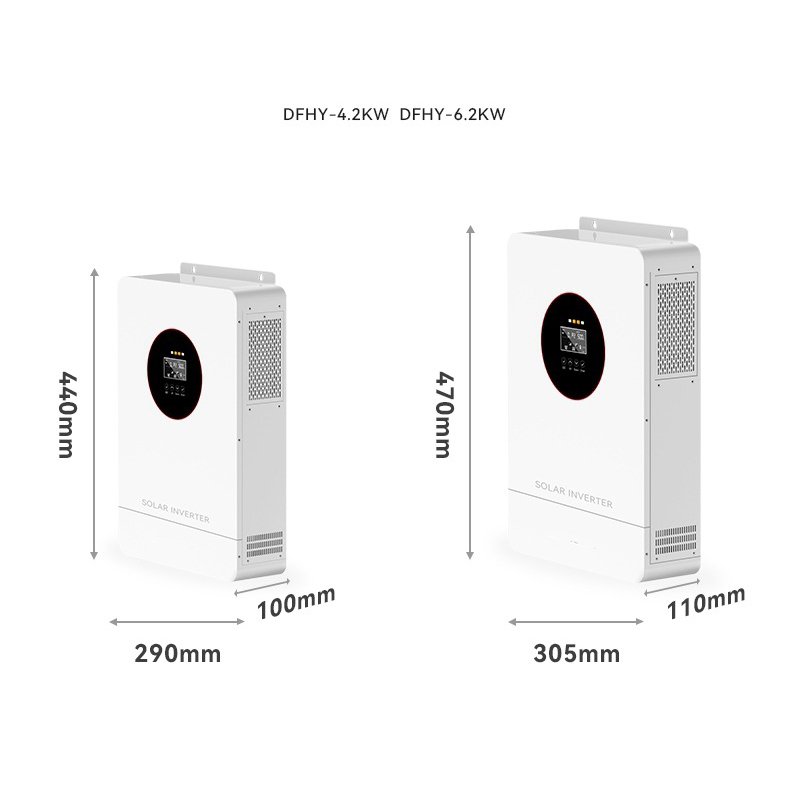 Onduleur 4.2kw 48V Hybrid Solar Inverter MPPT 230V Pure Sine Wave Solar Inverter 220V Hybrid Solar Inverter For Solar System