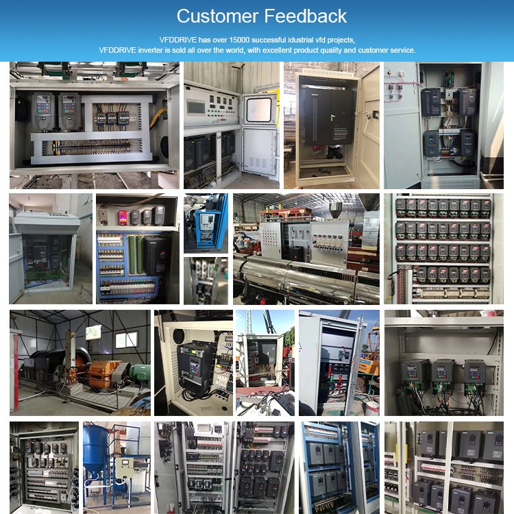 VFDDRIVE Solar Pump Inverter Solar Inverter For Pump Vfd 1 Phase 3 Phase Ce Certificate Iec Iso 0.75kw 110kw Solar Vfd
