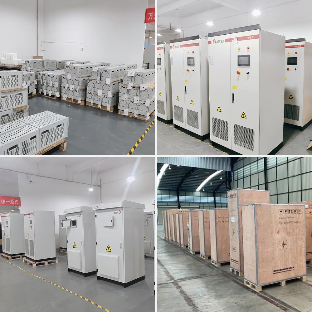 Atess Hybrid On Off Grid Hybrid Solar Inverter 100Kw Transformer Less Solar Power Inverter Pure Sine Wave