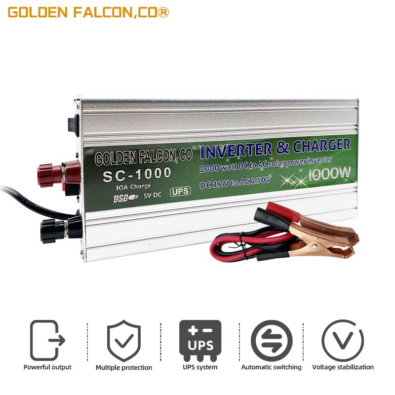 solar power inverter 1000W UPS inverter with charger 1000w