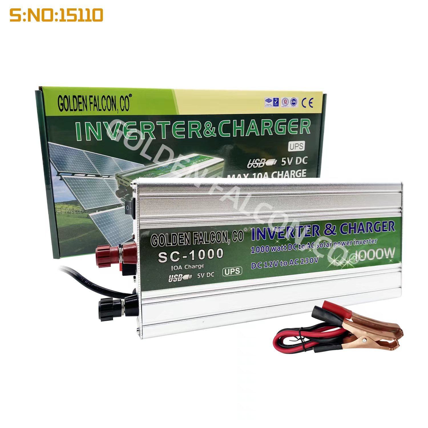 solar power inverter 1000W UPS inverter with charger 1000w