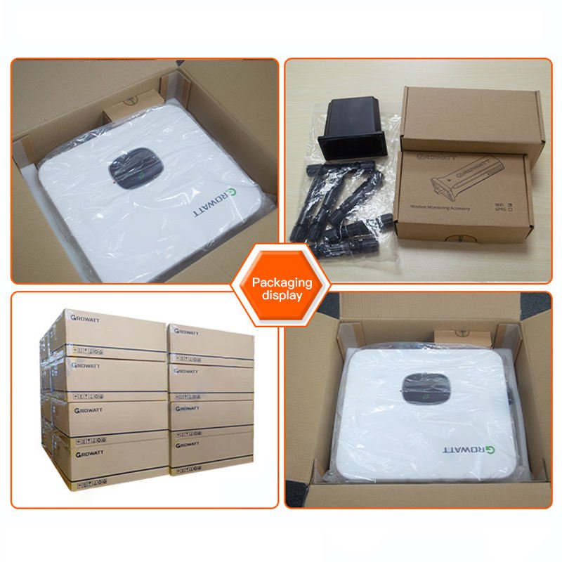 Growatt On Grid Solar Inverter 10kw MOD 10ktl3-x with Wifi Module Home Solar System
