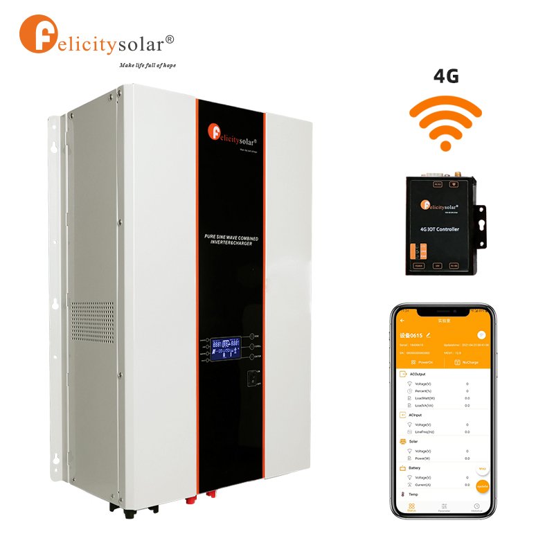 Off-Grid Solar Inverter 3500VA 2800W 48V Off-Grid Solar System Pure Sine Wave Inverter Solar Power System Home